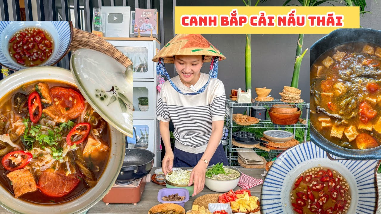 Canh Bắp Cải Nấu Thái Chua Ngọt Ngon Hấp Dẫn